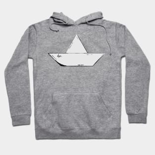 Bye paper boat Hoodie